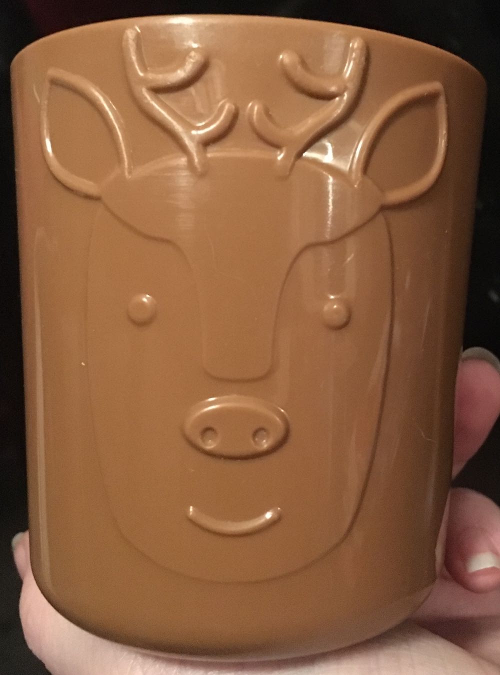 Kids’ Reindeer Cup  ornament collectible - Main Image 1
