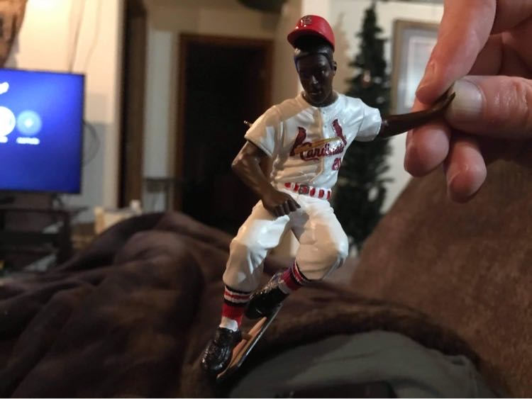 Lou Brock  (St Louis Cardinals) ornament collectible - Main Image 2