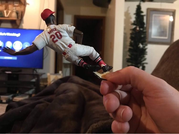 Lou Brock  (St Louis Cardinals) ornament collectible - Main Image 3