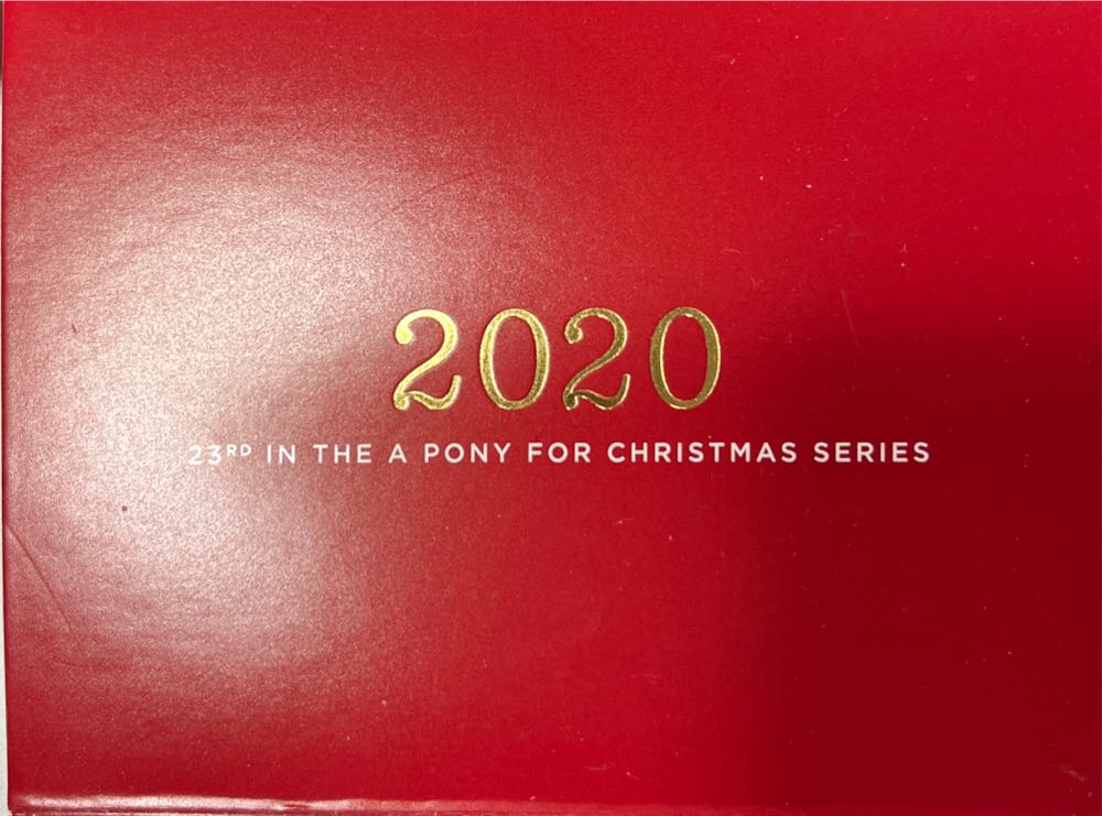 A Pony For Christmas #23 (2020) - A Pony For Christmas ornament collectible [Barcode 763795551835] - Main Image 3