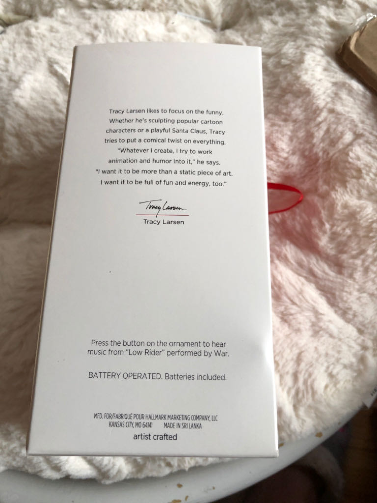 Cars Low Ho Ho! - Josh ornament collectible [Barcode 763795469888] - Main Image 2