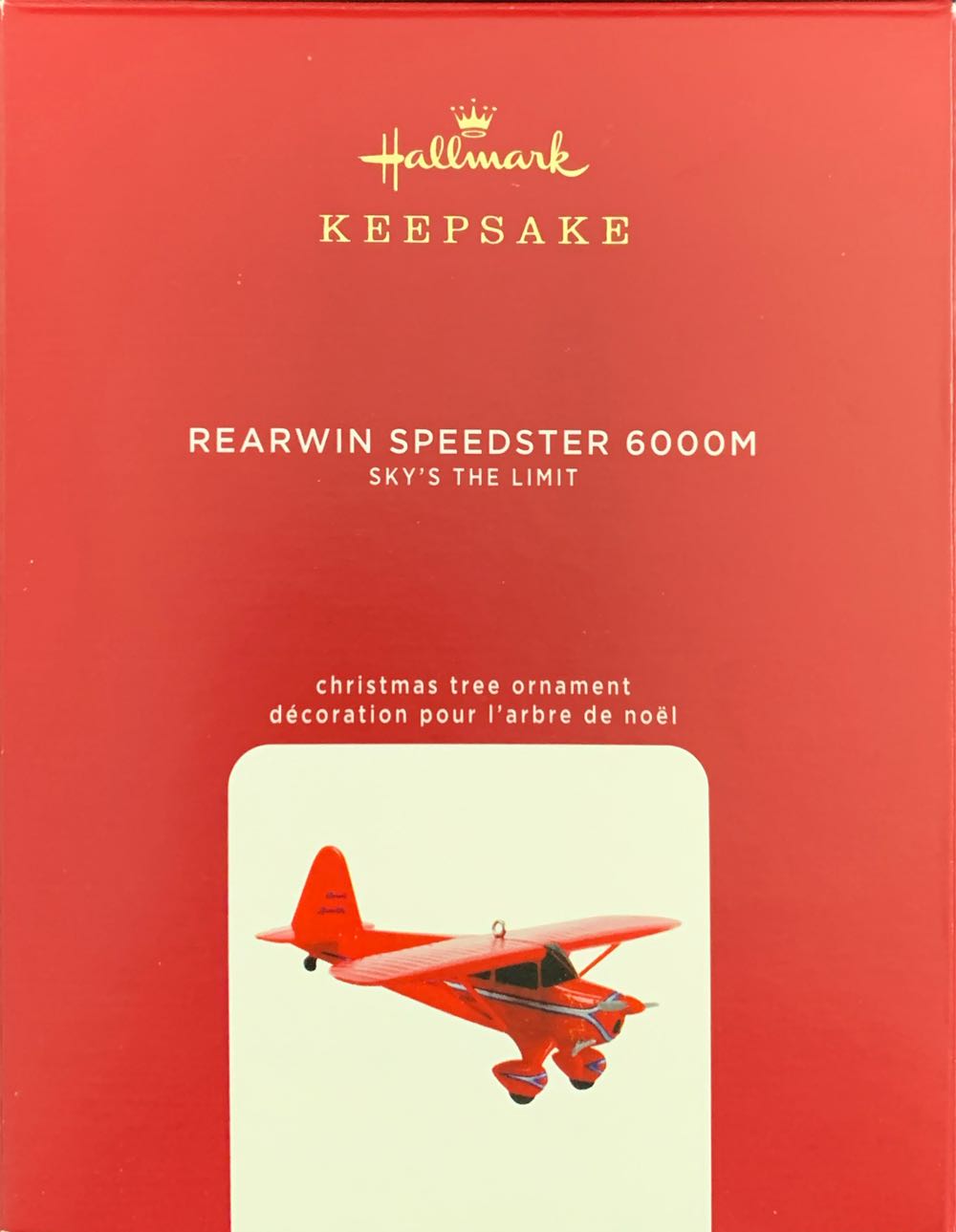 Airplane Rearwin Speedster 6000M - Sky’s The Limit (Airplanes) ornament collectible [Barcode 763795594771] - Main Image 2
