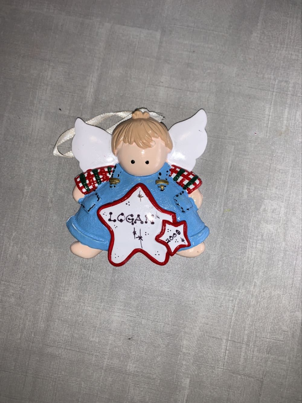 Boy Angel  ornament collectible - Main Image 1