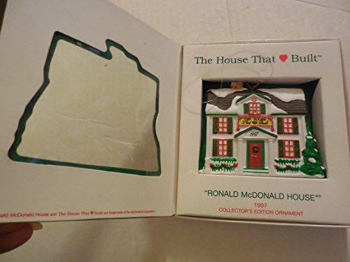 Department 56 The House That Love Built Rondald Mcdonald House Ornament  ornament collectible [Barcode 734409088313] - Main Image 1