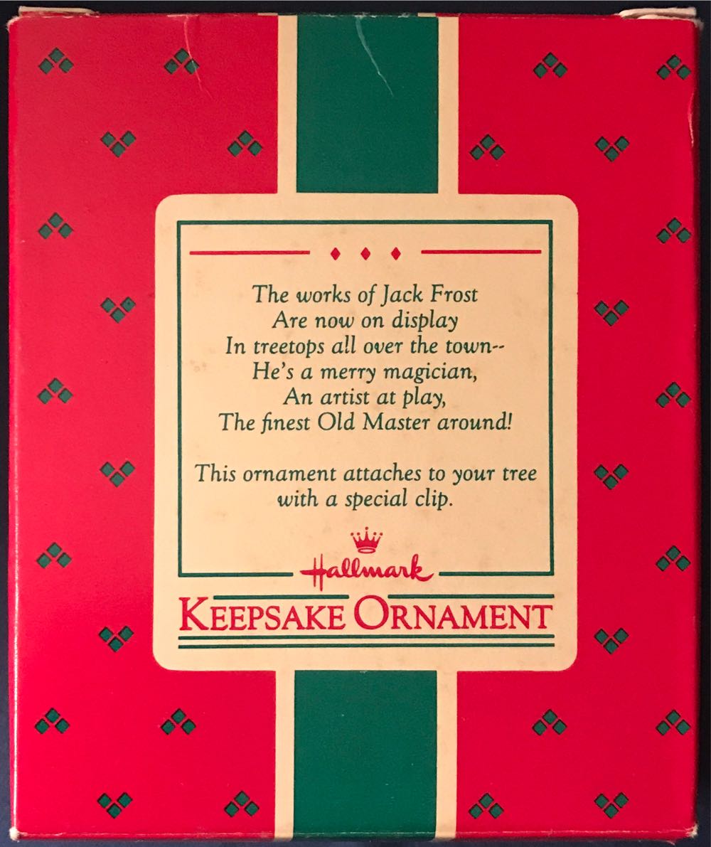 Jack Frosting  ornament collectible - Main Image 2