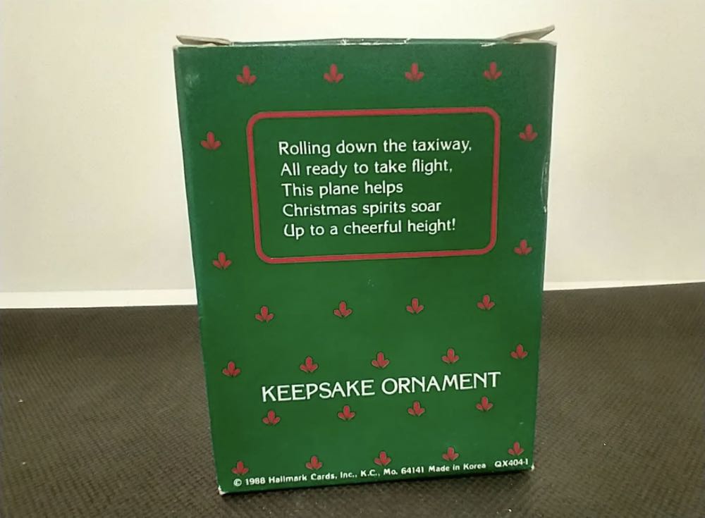 Nostalgic Childhood #5 Wooden Airplane - Nostalgic Childhood (Wooden Toys) ornament collectible - Main Image 2