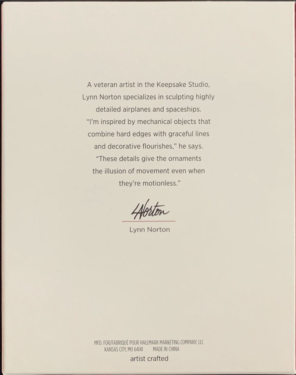 Wedell-Williams Model 44 - Sky’s The Limit (Aviation) ornament collectible [Barcode 763795458073] - Main Image 3