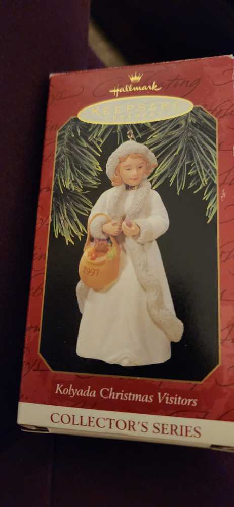Christmas Visitors 3 Kolyada - Christmas Visitors (Angel) ornament collectible [Barcode 015012372748] - Main Image 3
