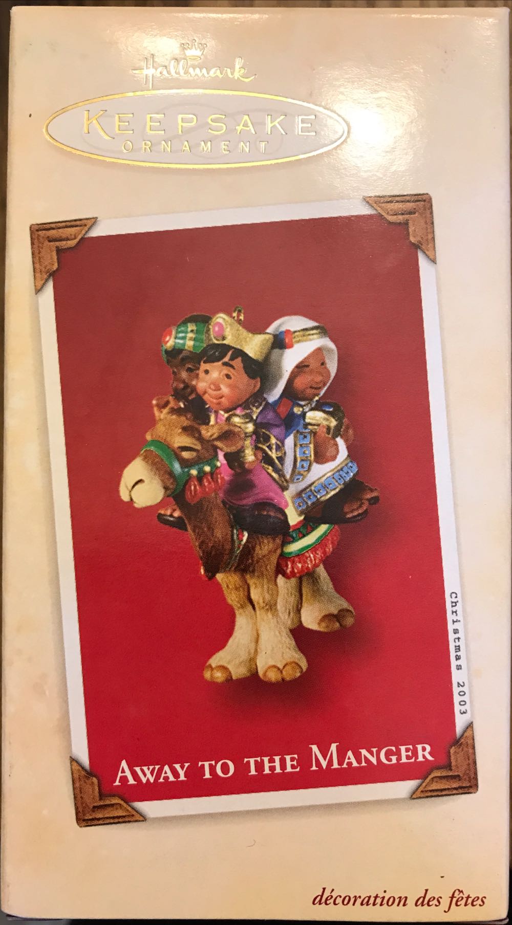 Away To The Manger Hallmark Keepsake Ornament - Nativity ornament collectible [Barcode 015012739121] - Main Image 2