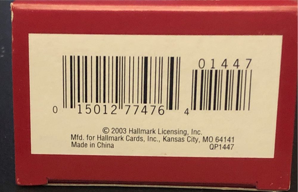 Sweet Shopper Hallmark Ornament Qp1447 - A Visit From Santa (A Visit From Santa) ornament collectible [Barcode 015012774764] - Main Image 4