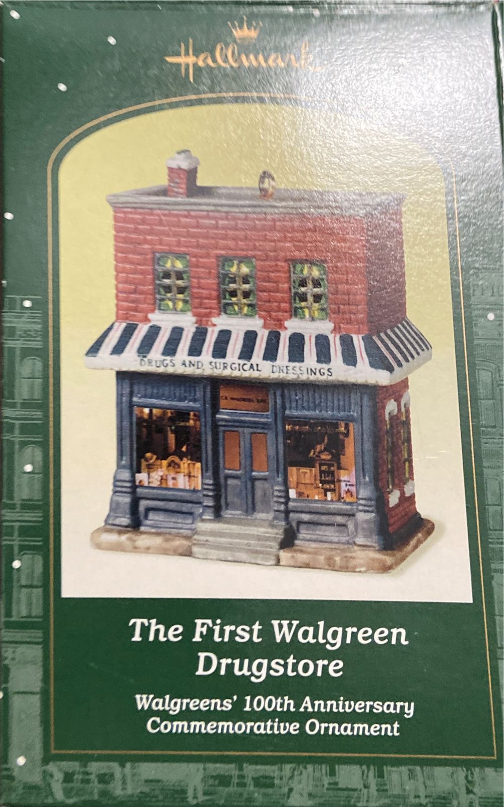 Walgreen’s Drugstore - Nostalgic Houses & Shops (Nostalgic Houses & Shops) ornament collectible [Barcode 015012656039] - Main Image 2