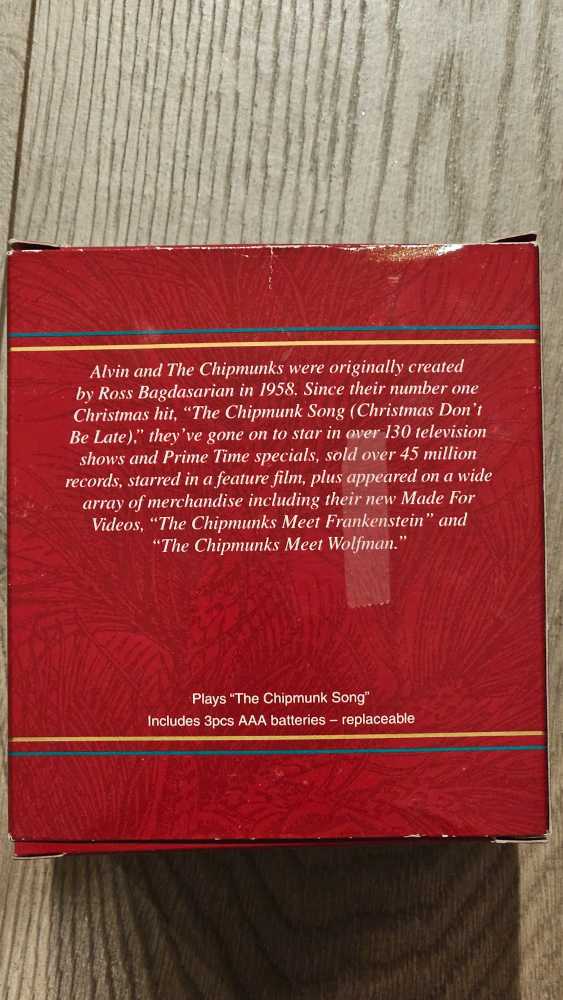 Toboggan Trio - Alvin & the Chipmunks (Alvin & the Chipmunks) ornament collectible [Barcode 018100615710] - Main Image 2