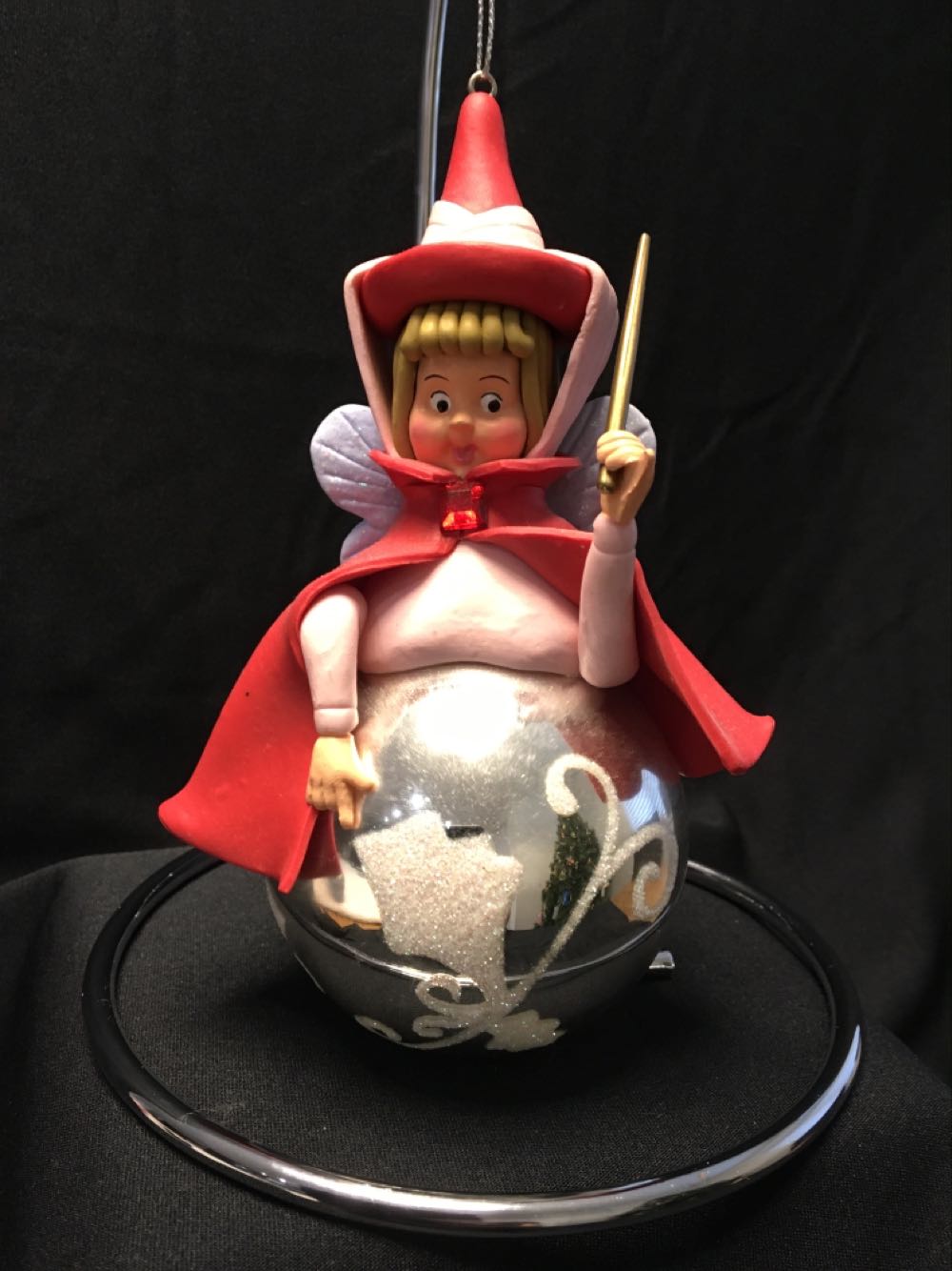 Snow Covered Village (Glittery) Card