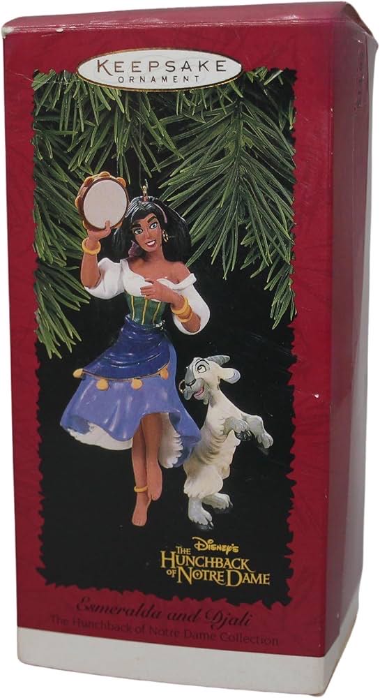 Esmerelda And Djali - The Hunchback Of Notre Dame Collection (Disney) ornament collectible - Main Image 2