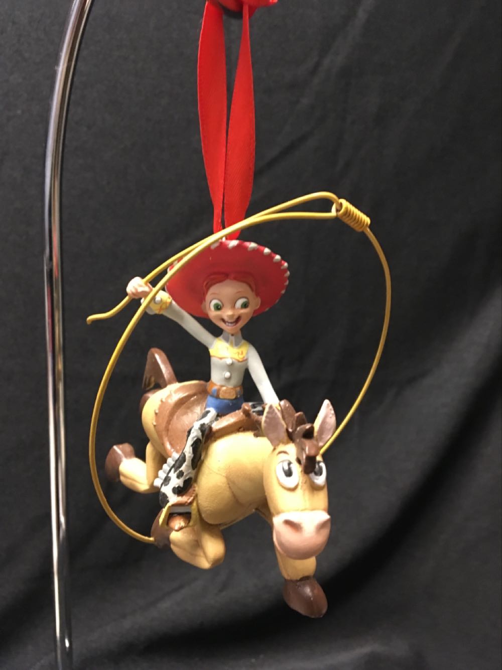 Toy Story - Jessie On Bullseye With Lasso  ornament collectible - Main Image 1