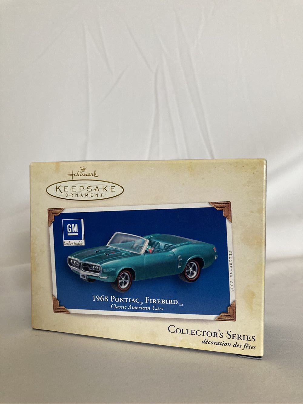 Classic American Cars-2005 (1968) Pontiac Firebird  ornament collectible [Barcode 015012861280] - Main Image 1