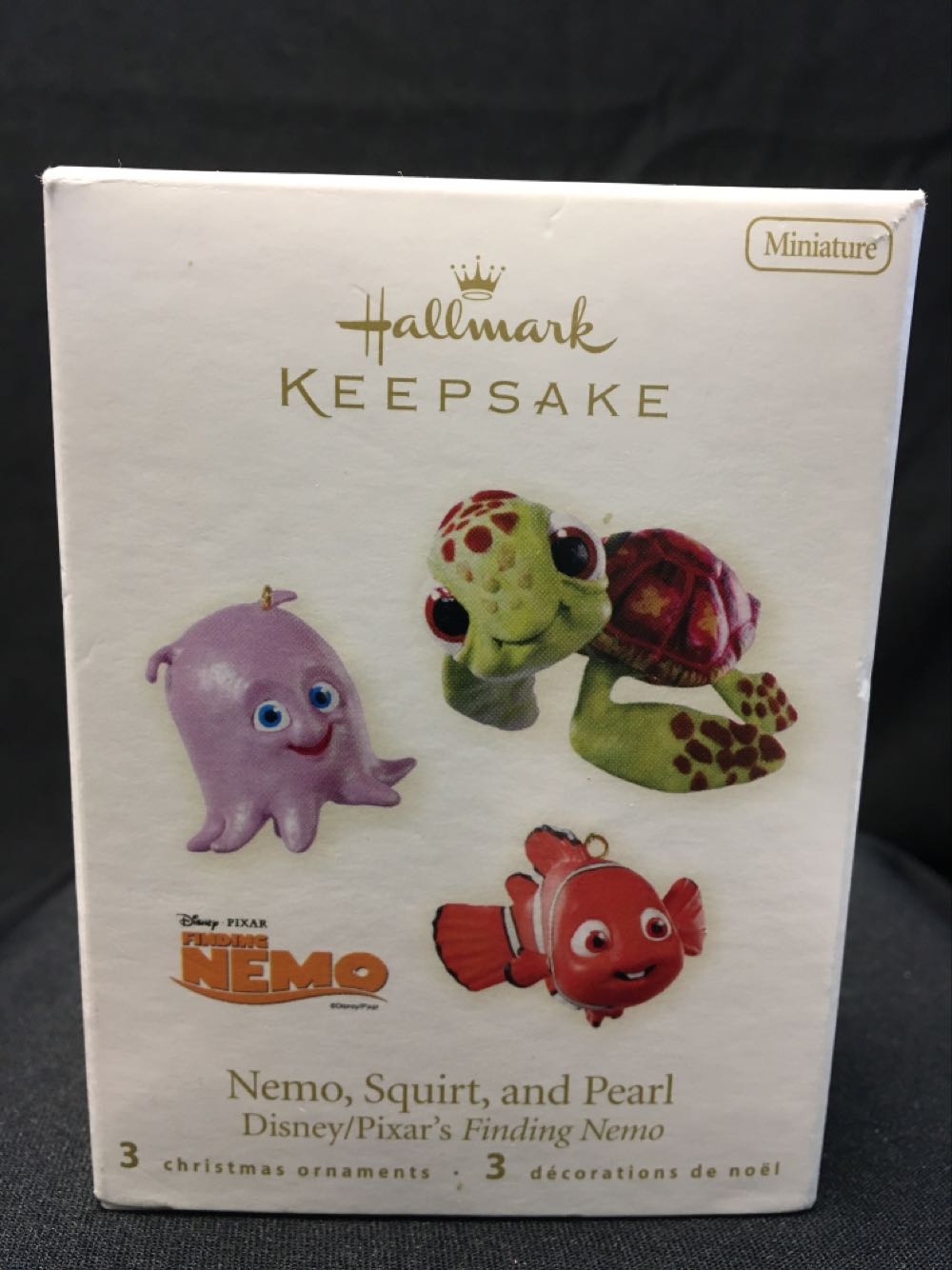 Finding Nemo - Nemo/Squirt/Pearl  ornament collectible - Main Image 1