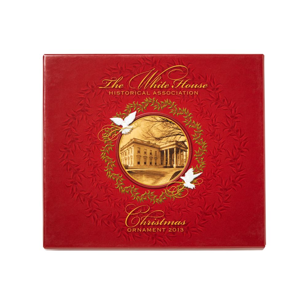 White House Christmas Ornament  2013 - White House Christmas Ornament (Woodrow Wilson) ornament collectible [Barcode 634228526211] - Main Image 3