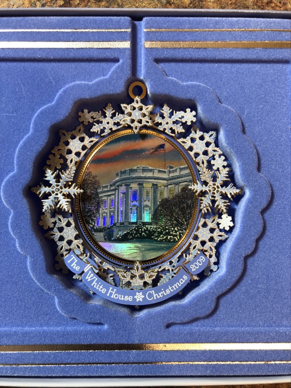 White House Christmas Ornament White House - White House Historical Association (White House Christmas) ornament collectible [Barcode 634228901063] - Main Image 2