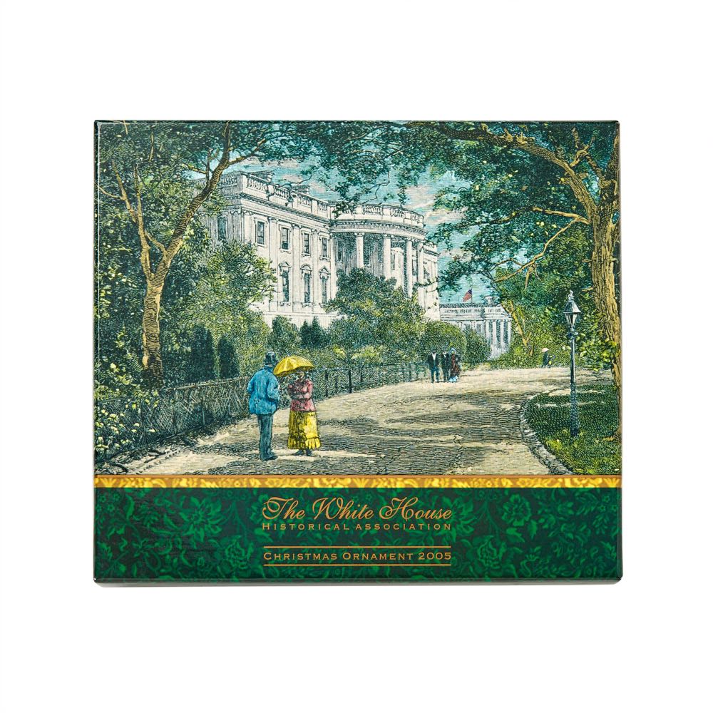 White House Christmas Ornament 2005 - White House Christmas Ornaments (James A. Garfield) ornament collectible [Barcode 634228369573] - Main Image 3