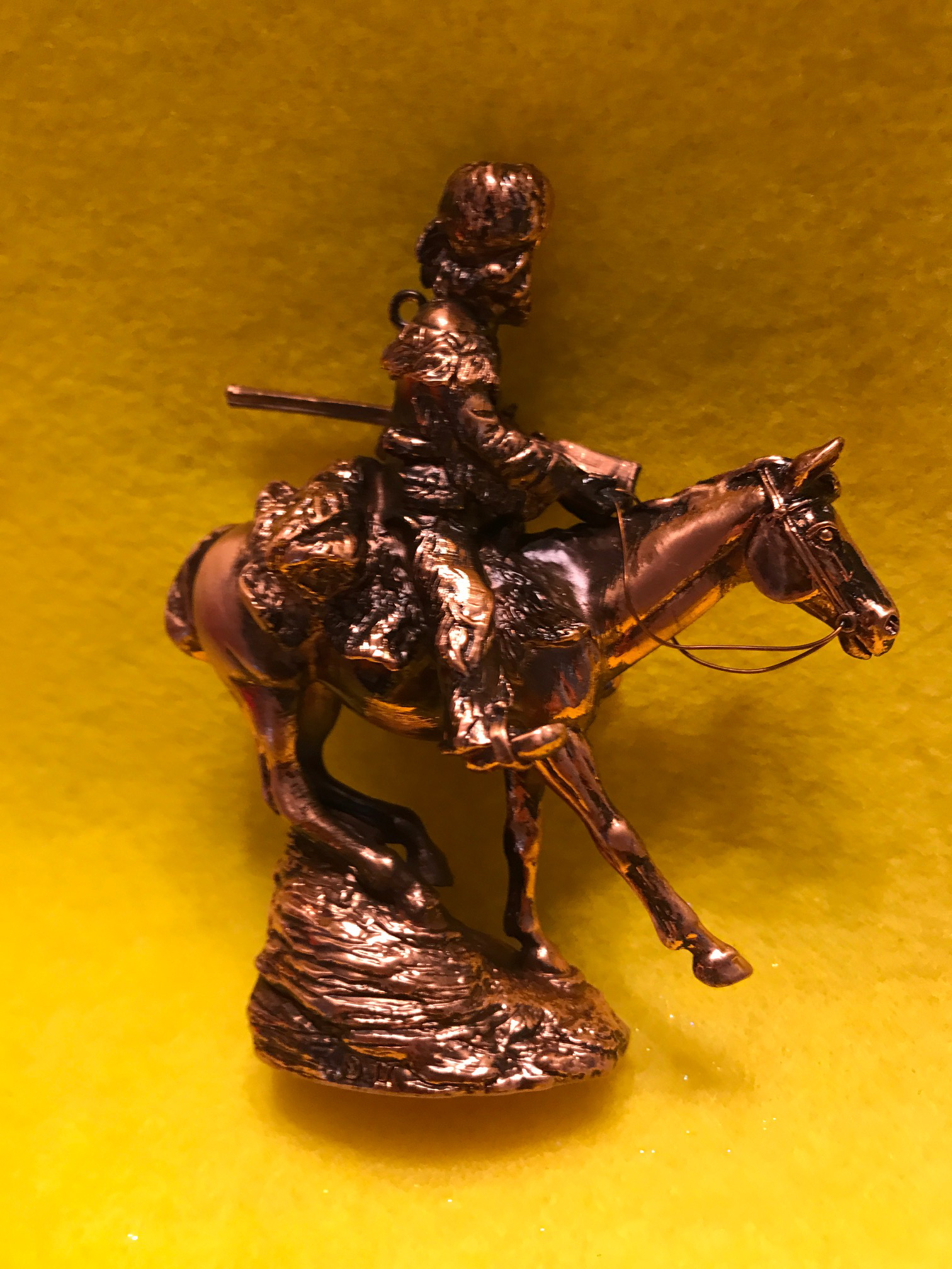 Old West-Mountain Man The Old West Hallmark - The Old West ornament collectible [Barcode 015012564297] - Main Image 4