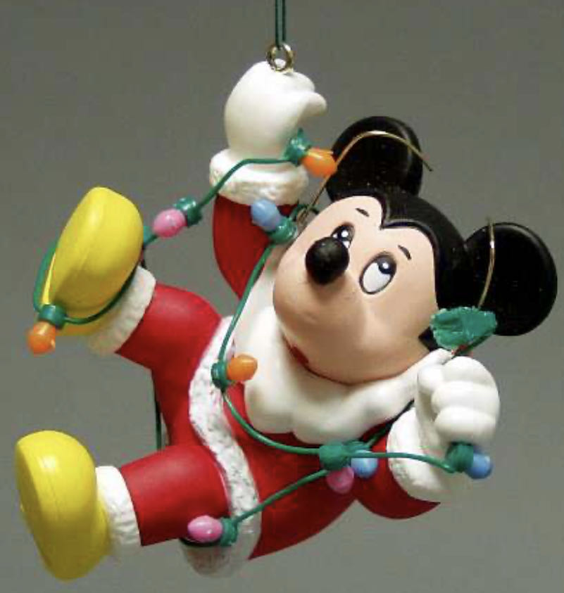 Mickey Tangled In Lights - Disney ornament collectible - Main Image 2