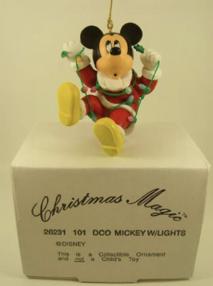 Mickey Tangled In Lights - Disney ornament collectible - Main Image 3