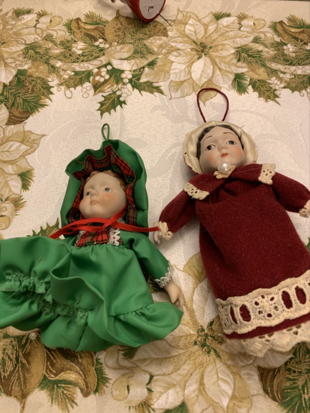 Victorian Doll  ornament collectible - Main Image 1