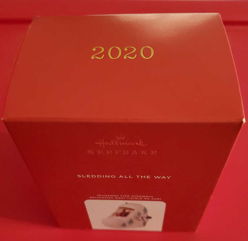 Sledding All The Way - Mechanical (Magic-motion) ornament collectible [Barcode 763795594801] - Main Image 3