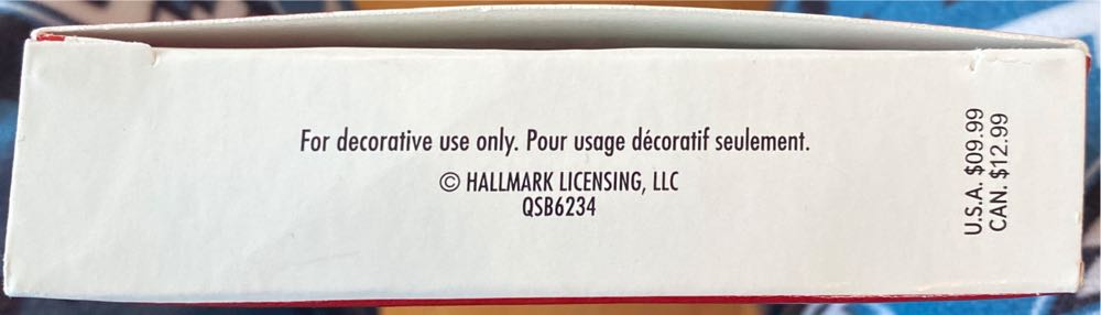 Miniature Snowflake Wool And Metal Christmas Tree Topper 4.87” - Miniature (snowflakes) ornament collectible [Barcode 763795603220] - Main Image 2