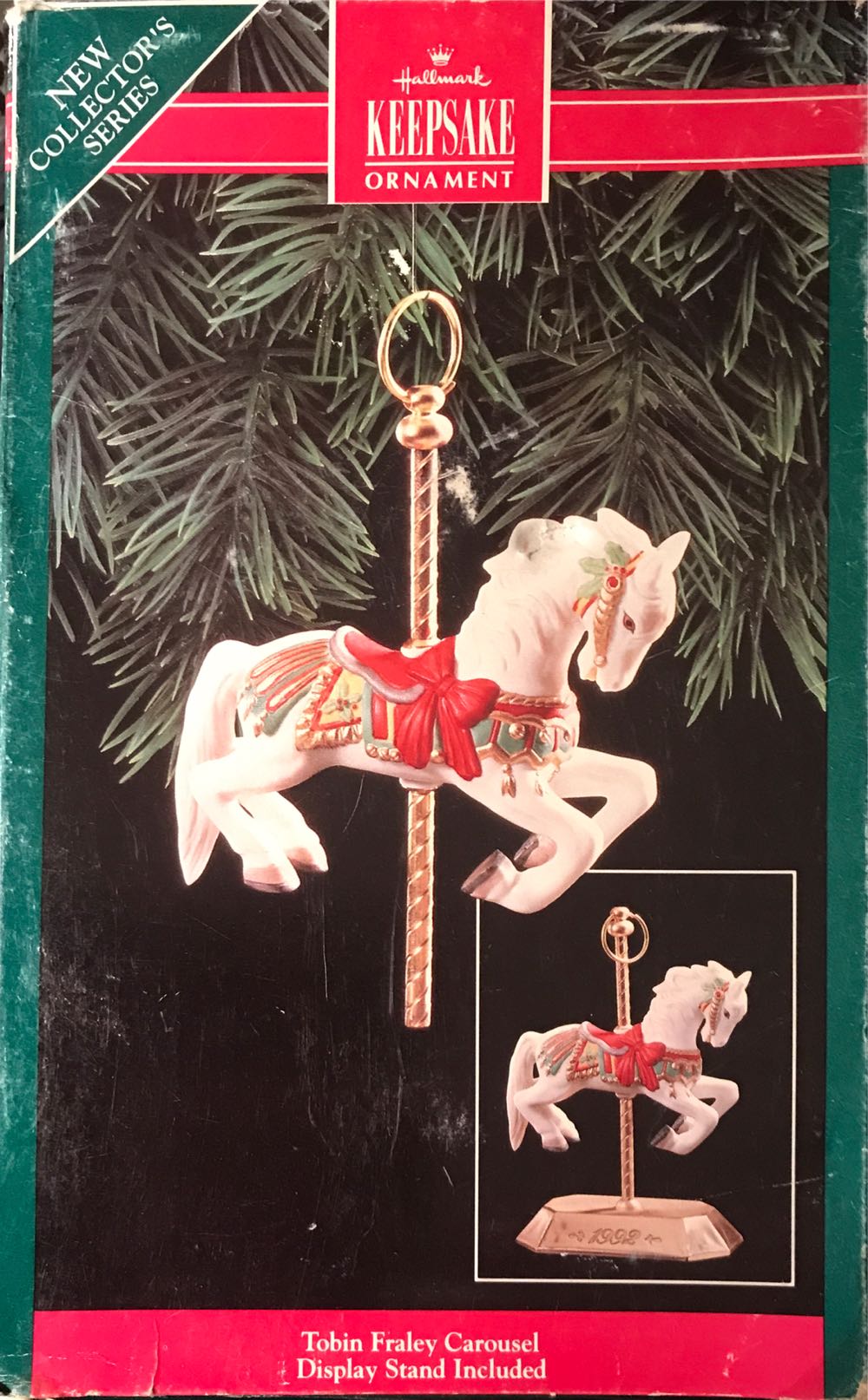 Tobin Fraley Carousel #1 - Tobin Fraley Carousel Series (Hanging Ornament) ornament collectible [Barcode 070000075414] - Main Image 3