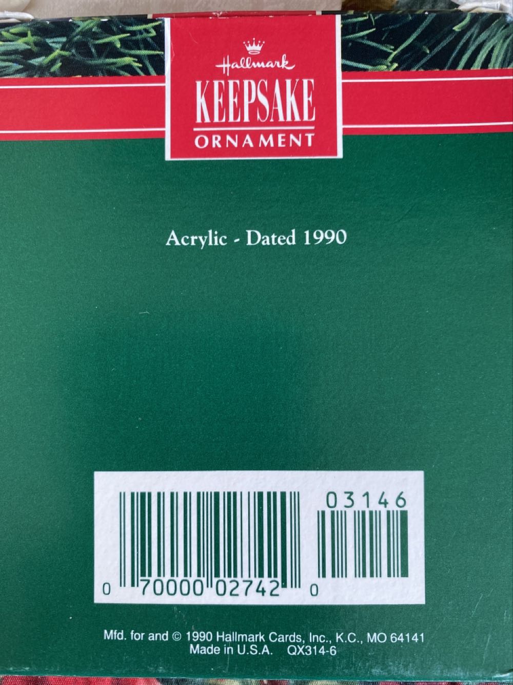 Our First Christmas Together  ornament collectible - Main Image 2