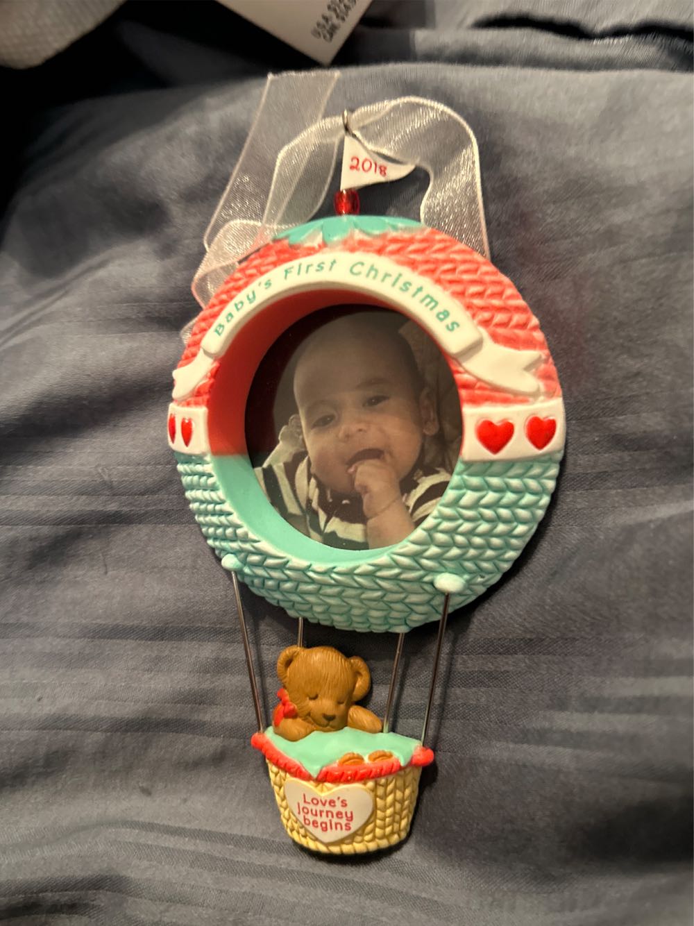 Love’s Journey Begins  (Picture Ornament) ornament collectible [Barcode 763795326198] - Main Image 2