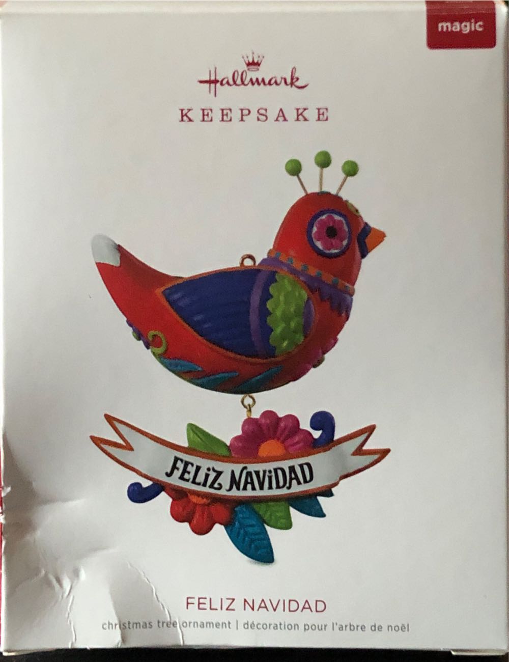 Feliz Navidad 2018 - Feliz Navidad (Feliz Navidad) ornament collectible [Barcode 763795343690] - Main Image 2