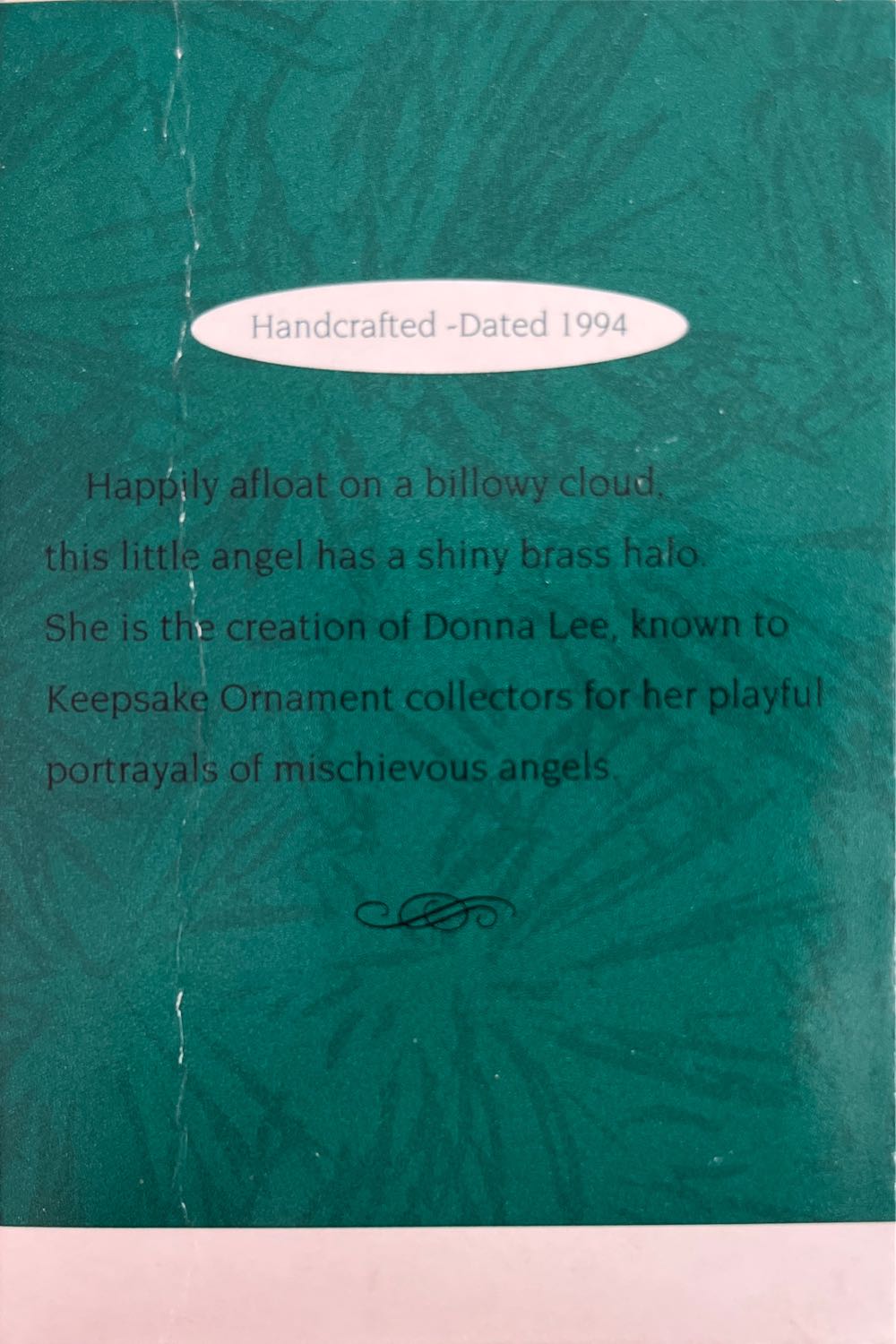 On Cloud Nine - Keepsake Collector’s Club (Angels) ornament collectible - Main Image 2