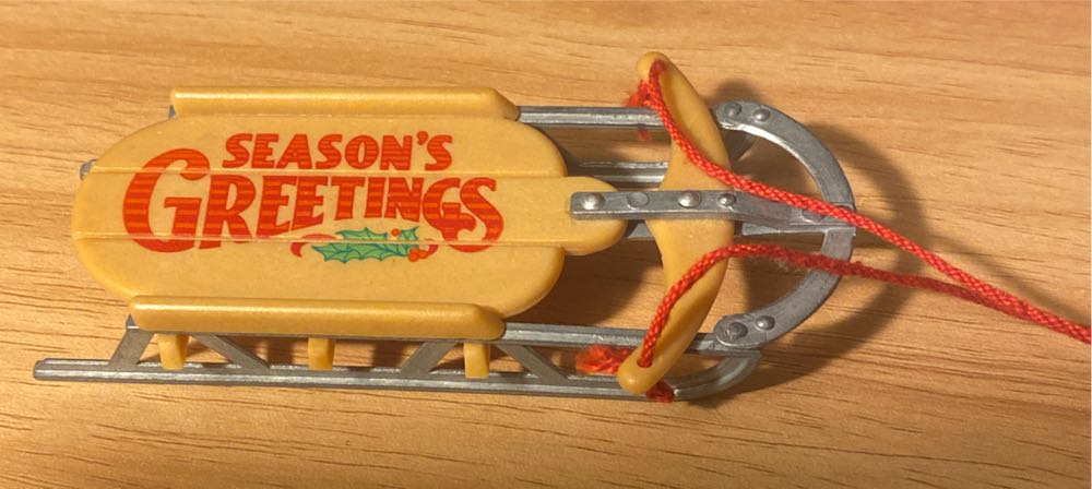Nostalgic Sled - Nostalgic (Toys & Games) ornament collectible - Main Image 3