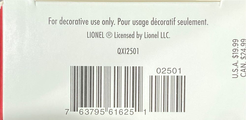 Lionel 6005 Niagara Locomotive - Lionel Train Series (Trains) ornament collectible [Barcode 763795616251] - Main Image 4