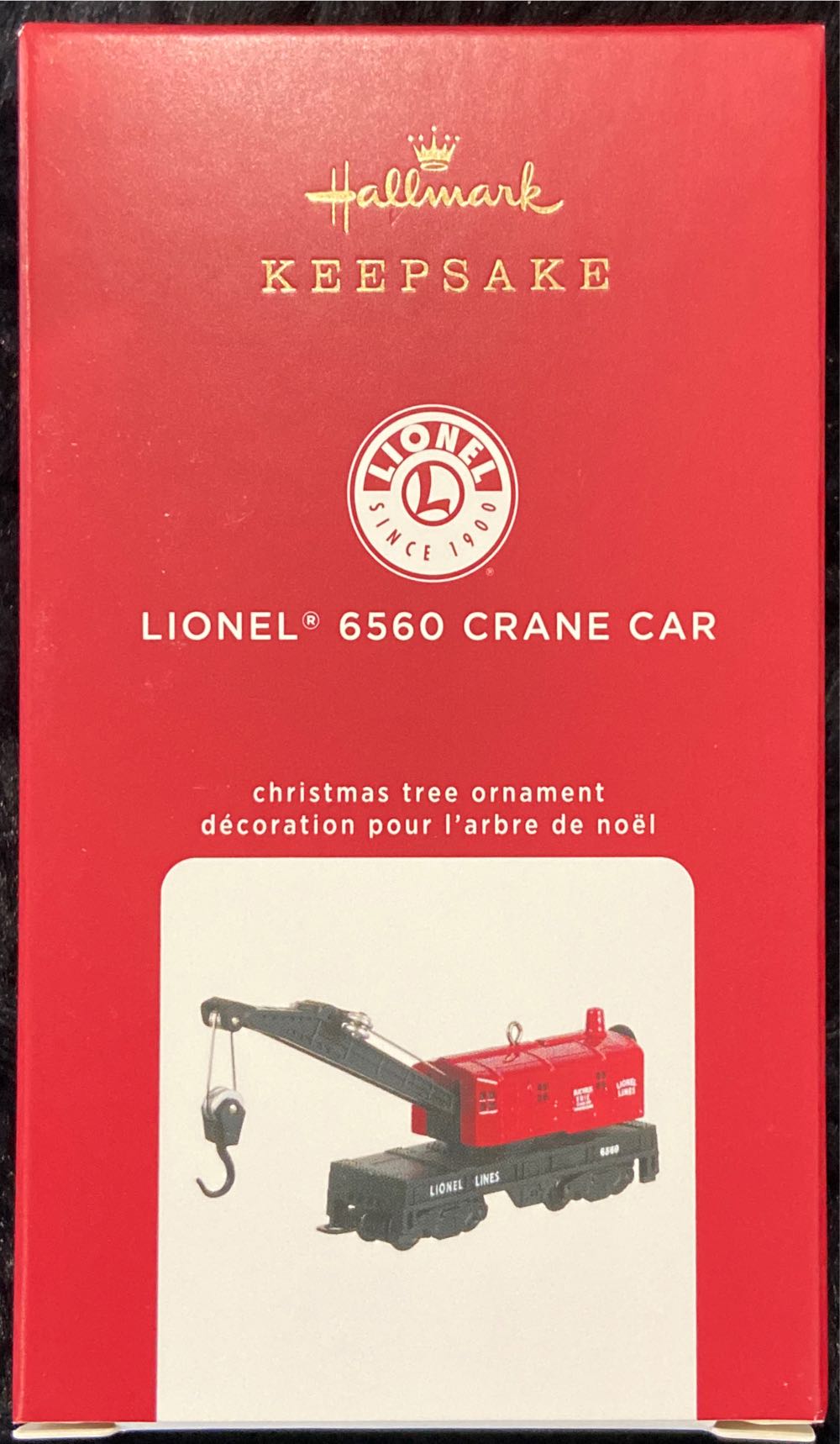 Lionel Train 6560 Crane Car Metal - Lionel Train Series (Trains) ornament collectible [Barcode 763795590155] - Main Image 2