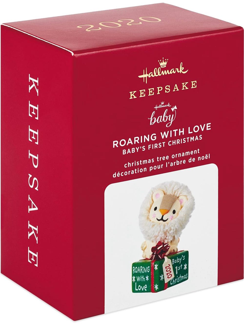 Baby’s First Christmas Roaring With Love Lion - Baby’s First Christmas ornament collectible [Barcode 763795598557] - Main Image 2