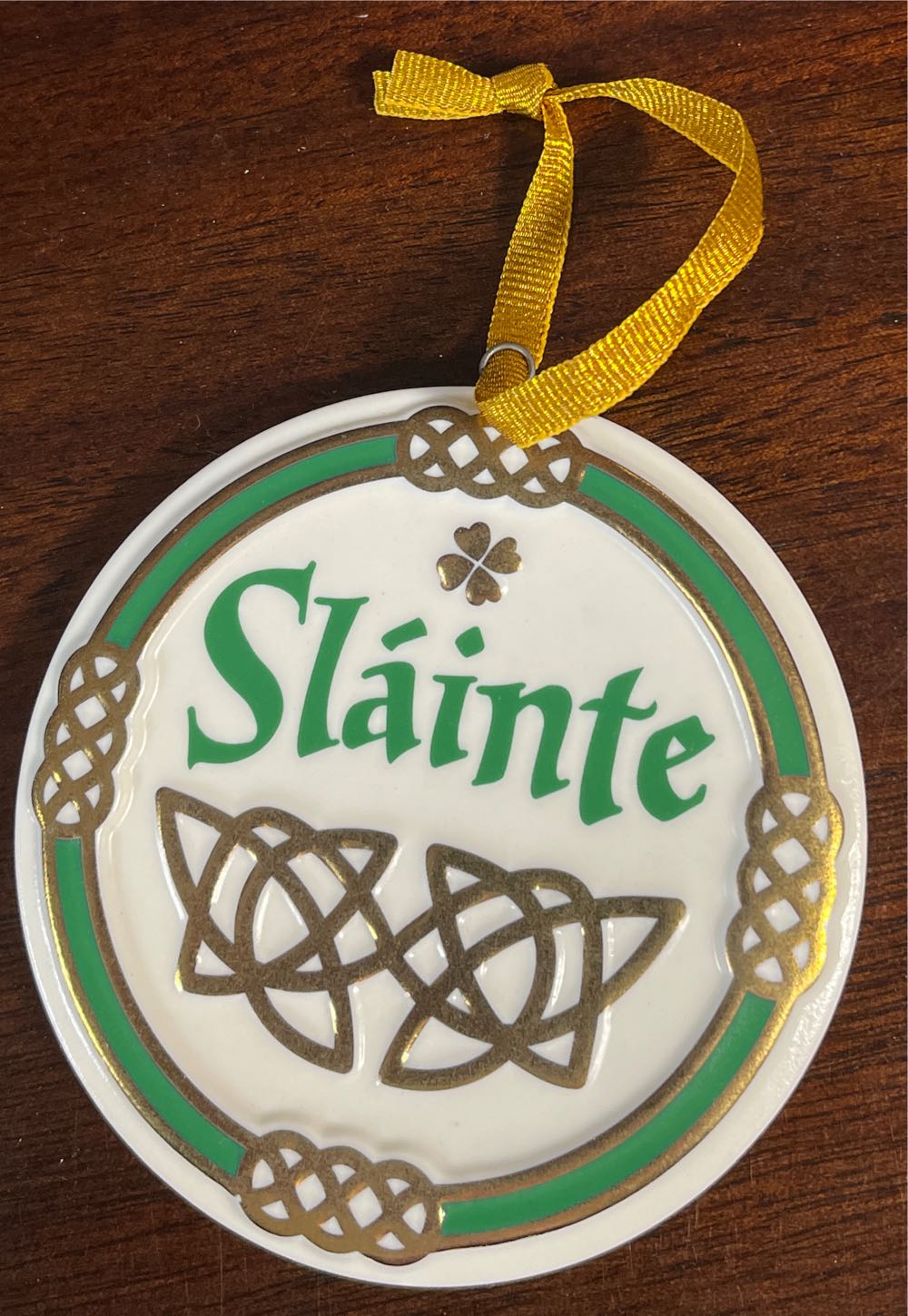 An Irish Toast  (Ireland) ornament collectible [Barcode 763795607051] - Main Image 4