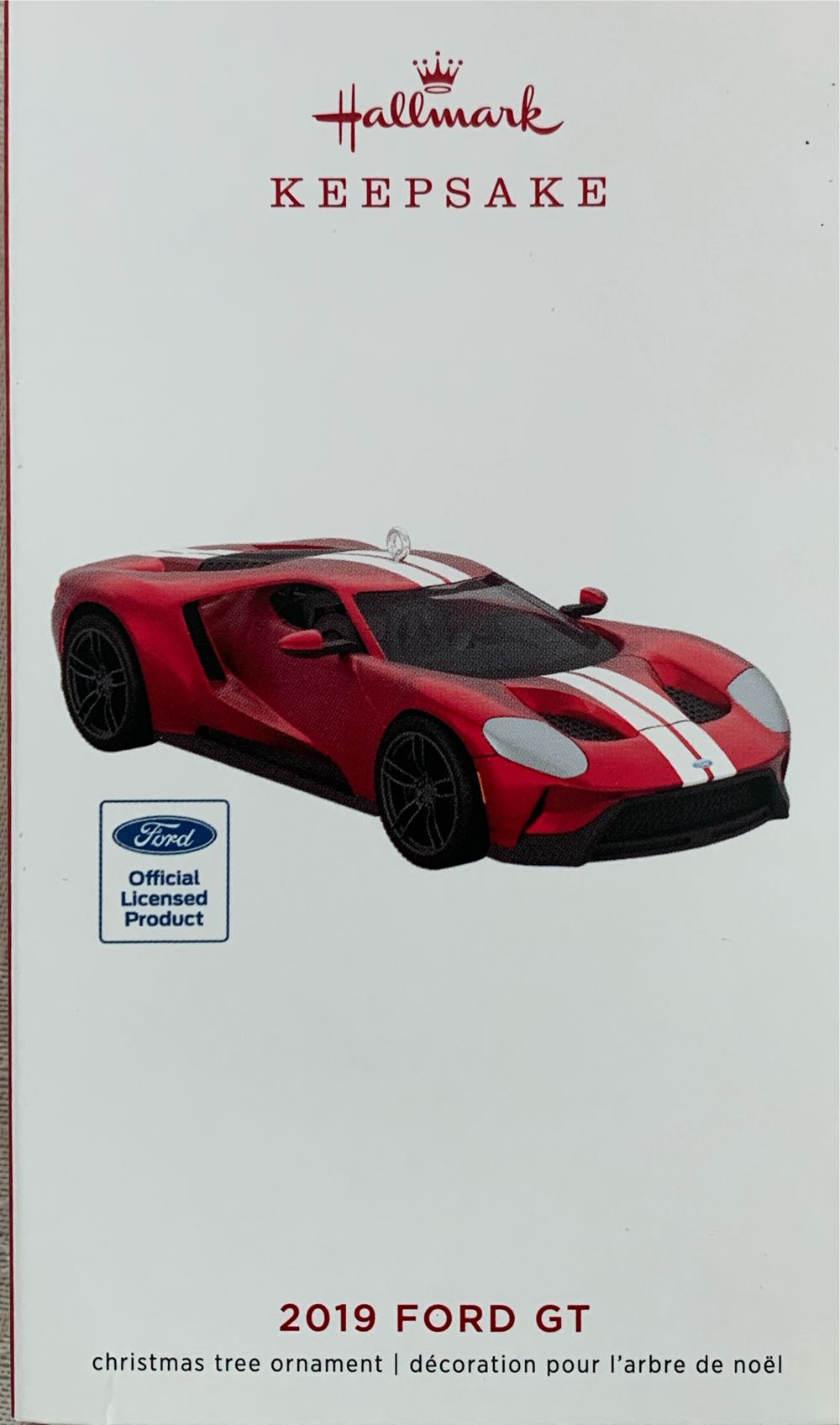 Classic American Cars: 2019 Ford GT 2019 Ornament - Classic American Cars (2019 Ford GT) ornament collectible [Barcode 763795458110] - Main Image 2