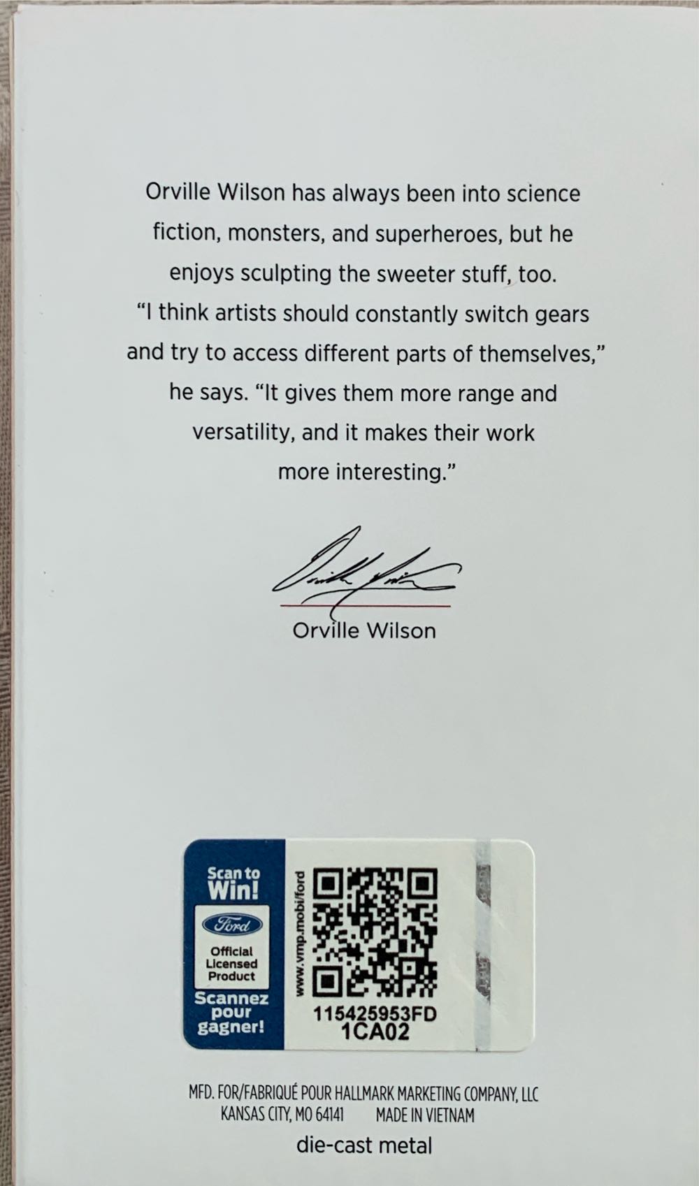 Classic American Cars: 2019 Ford GT 2019 Ornament - Classic American Cars (2019 Ford GT) ornament collectible [Barcode 763795458110] - Main Image 3