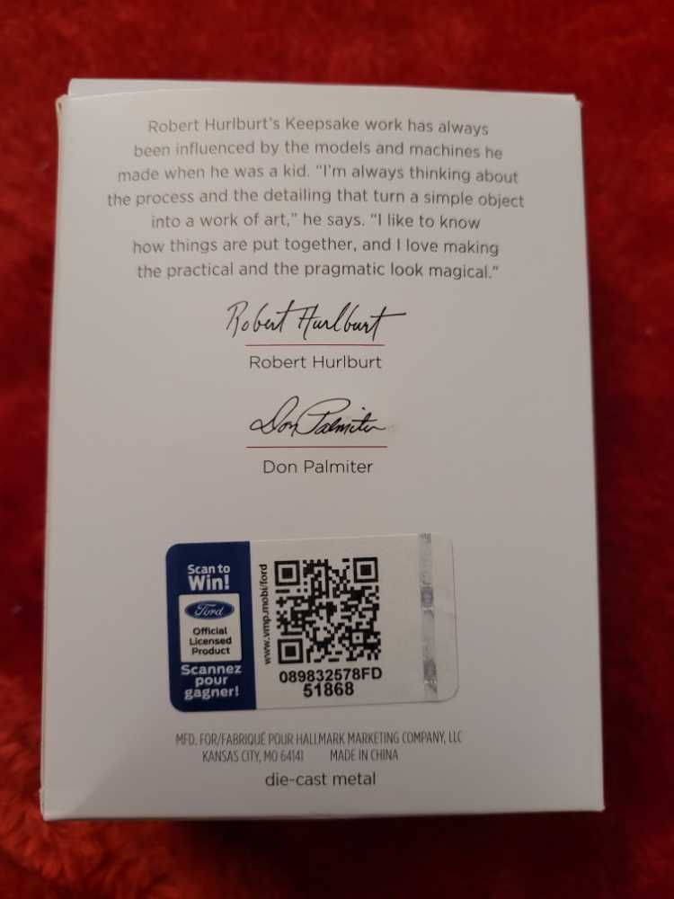 Keepsake Kustom’s: 1940 Ford 2018 Ornament - Keepsake Kustoms (1940 Ford) ornament collectible [Barcode 763795329991] - Main Image 3