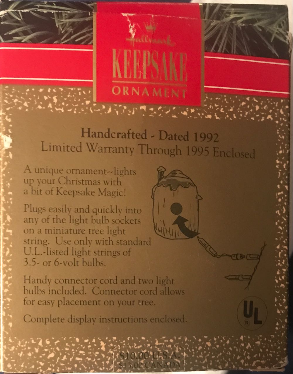 Nut Sweet Nut  (Squirrel) ornament collectible [Barcode 070000027512] - Main Image 4