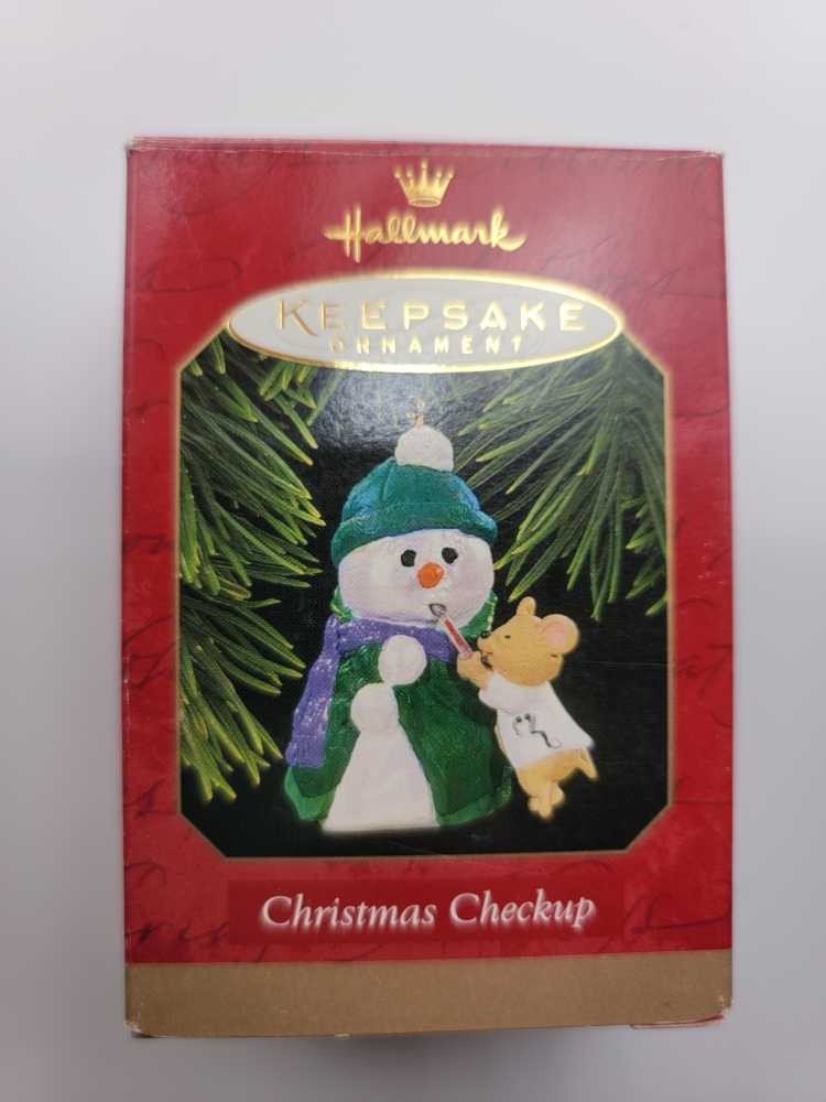 Christmas Checkup - Snowman (Nurse) ornament collectible [Barcode 015012375336] - Main Image 2