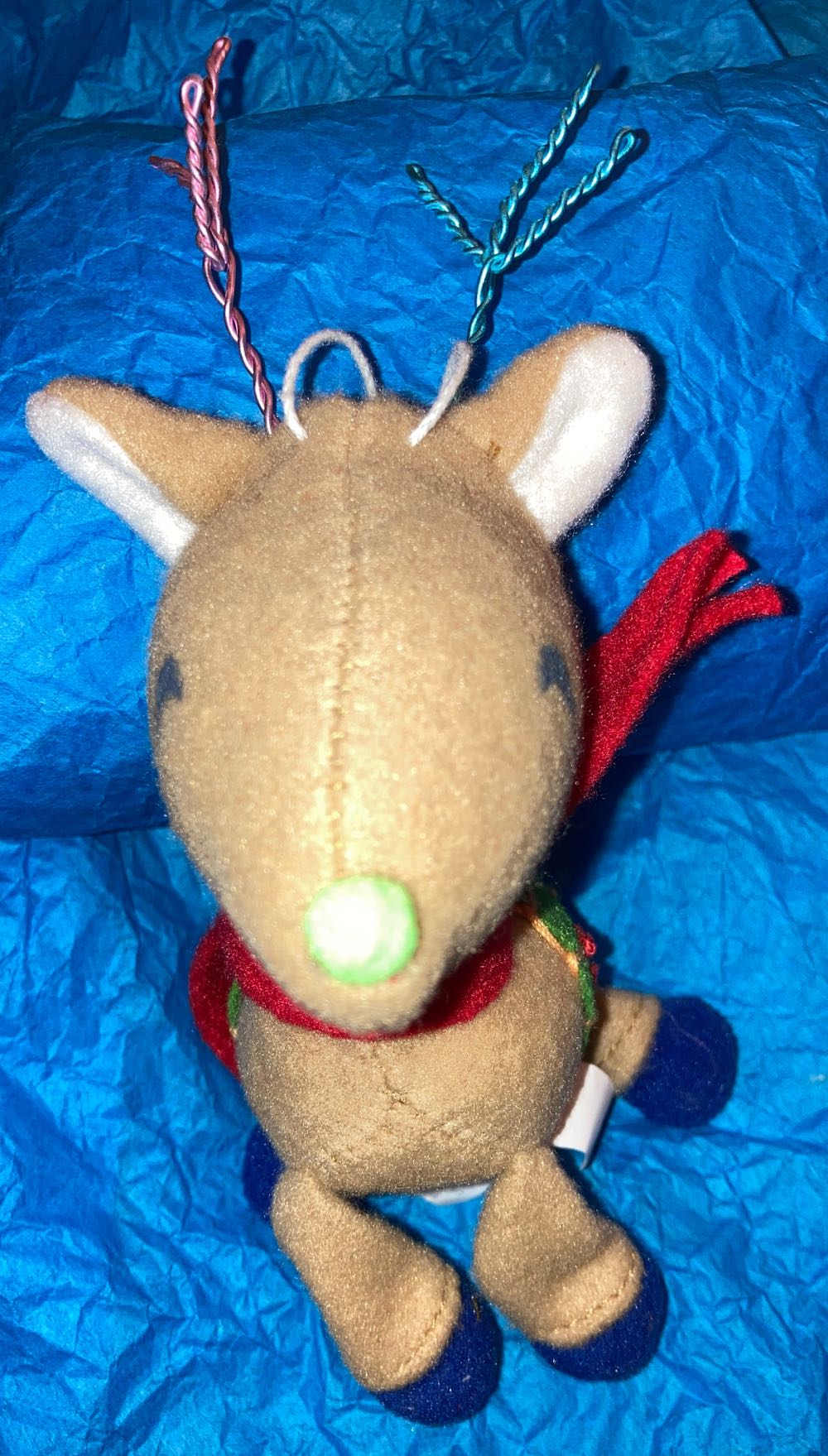 Reindeer Plush - Reindeer (Christmas) ornament collectible - Main Image 2