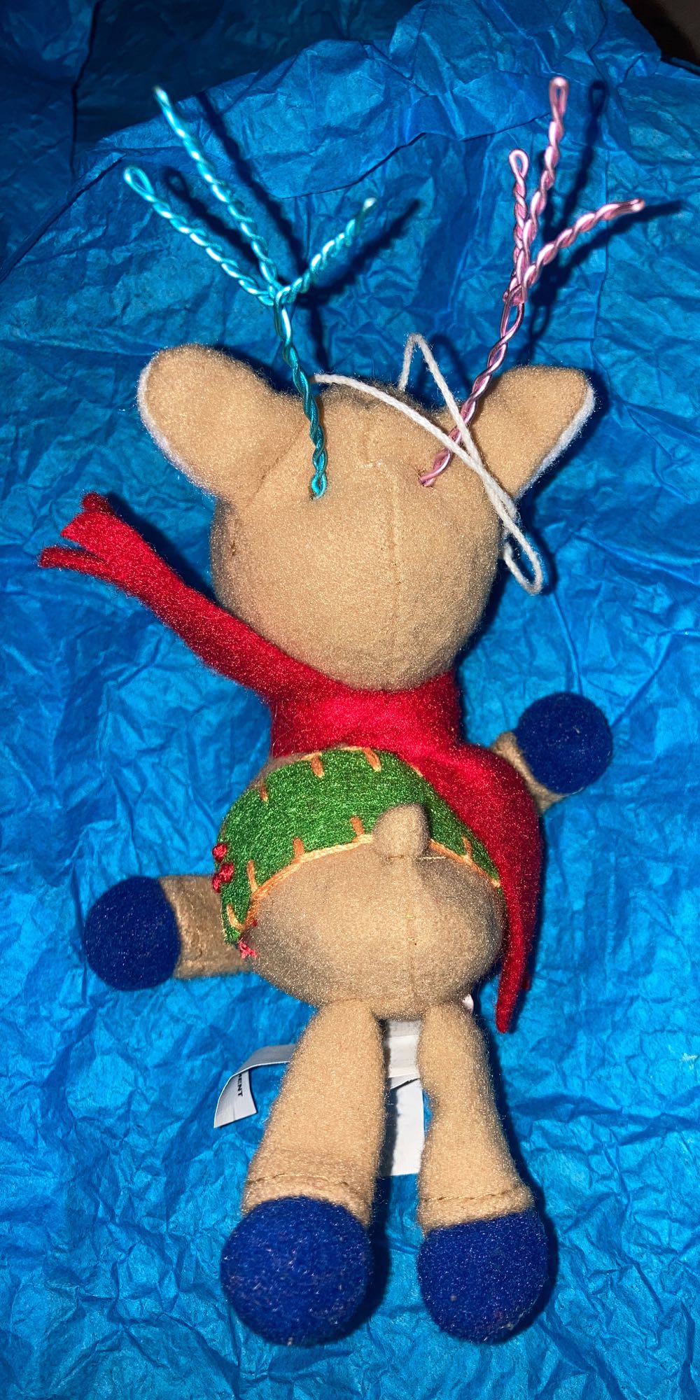 Reindeer Plush - Reindeer (Christmas) ornament collectible - Main Image 4