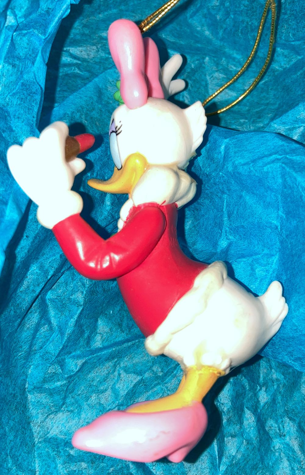 Daisy With Mistletoe - Daisy Duck ornament collectible - Main Image 2