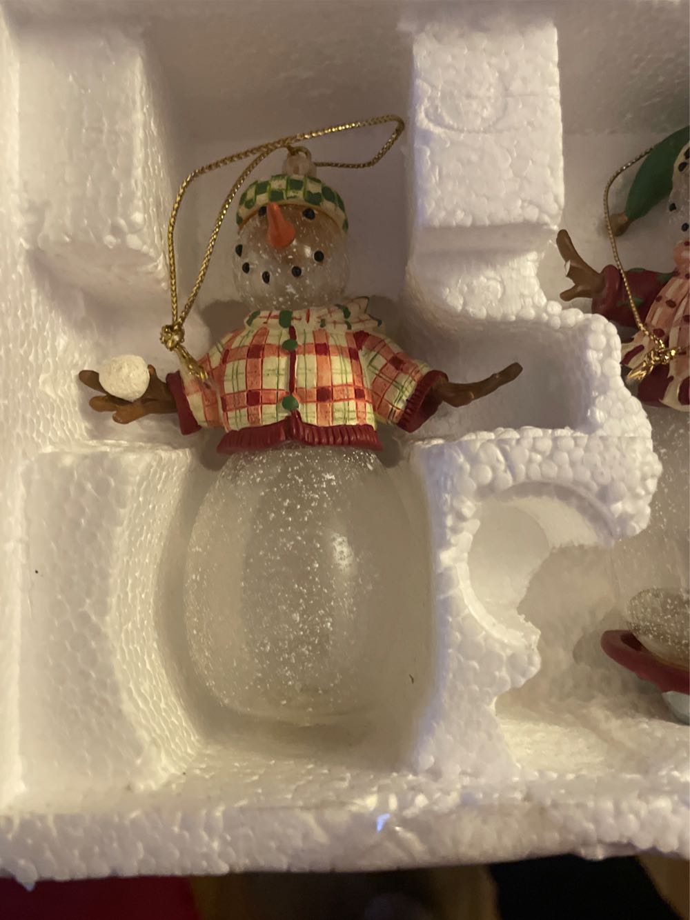3 Snowpeople - Family (Snow People) ornament collectible - Main Image 3