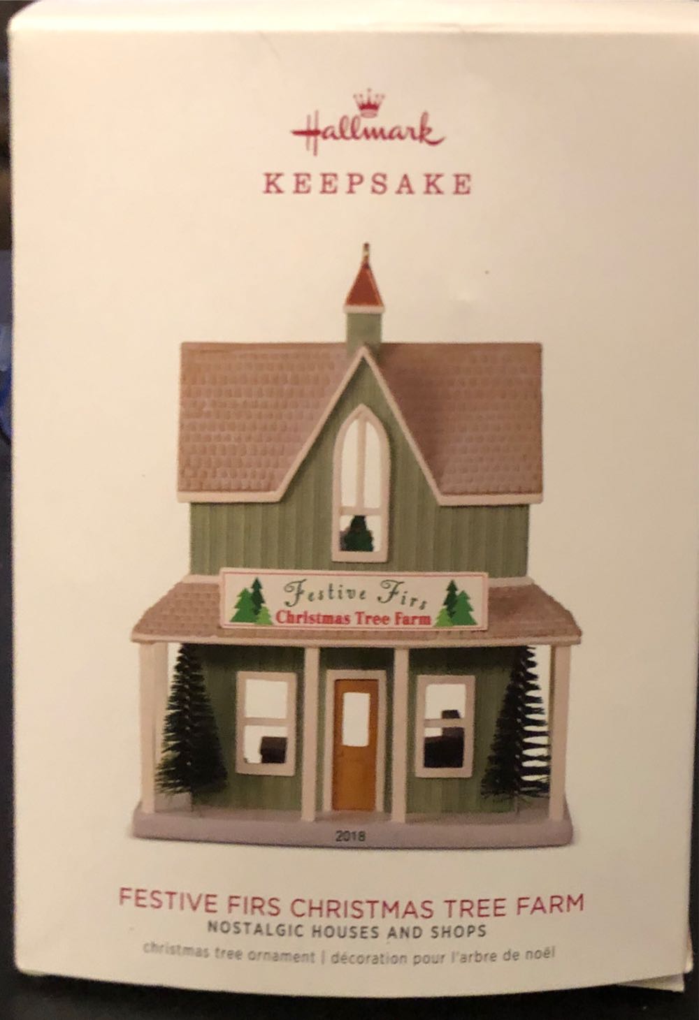 NH#35 - Festive Firs Christmas Tree Farm - Nostalgic Houses & Shops (Collectible Series) ornament collectible [Barcode 763795343782] - Main Image 2